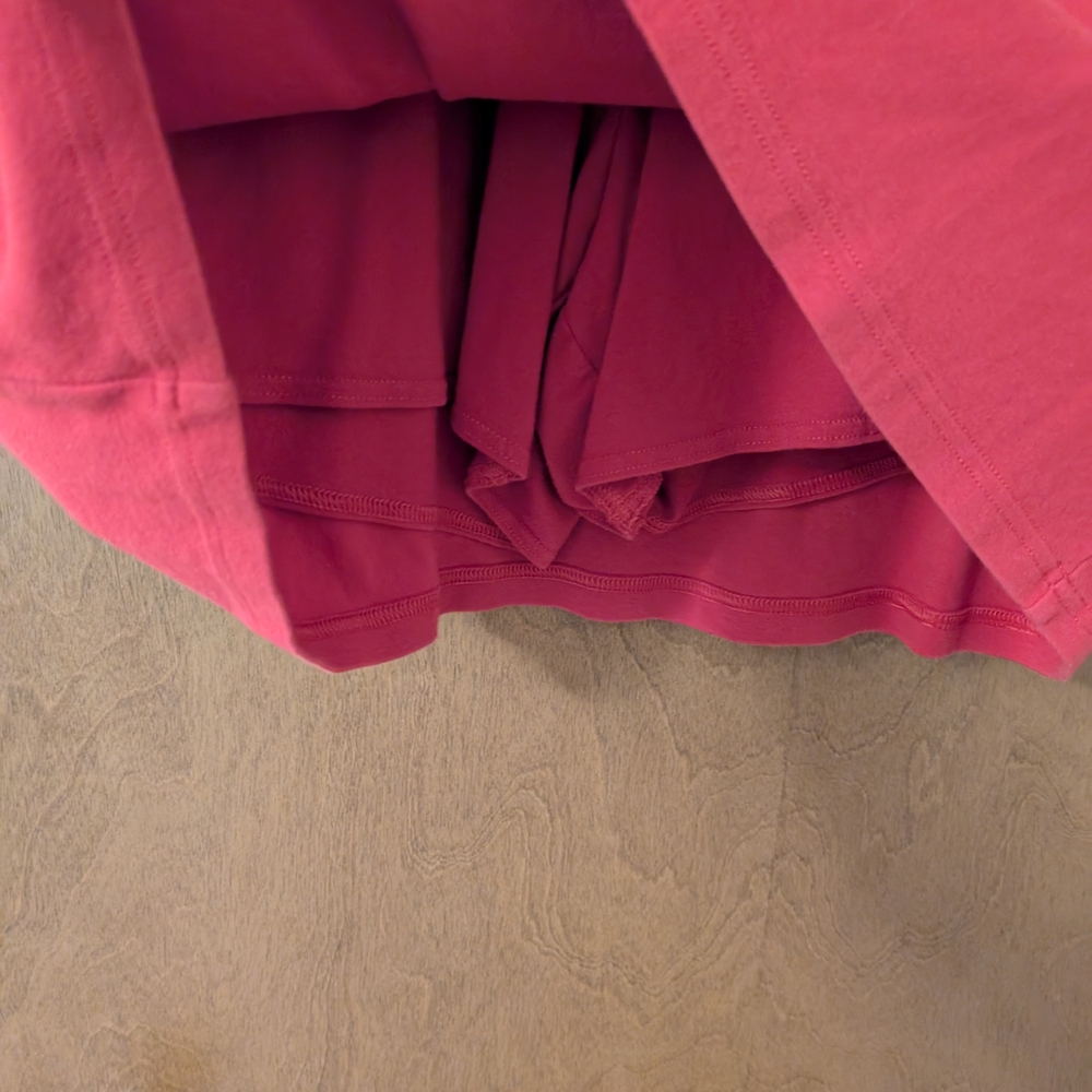 Croft & Barrow Red Pleated A-Line Mini Skirt - Picture 2 of 4